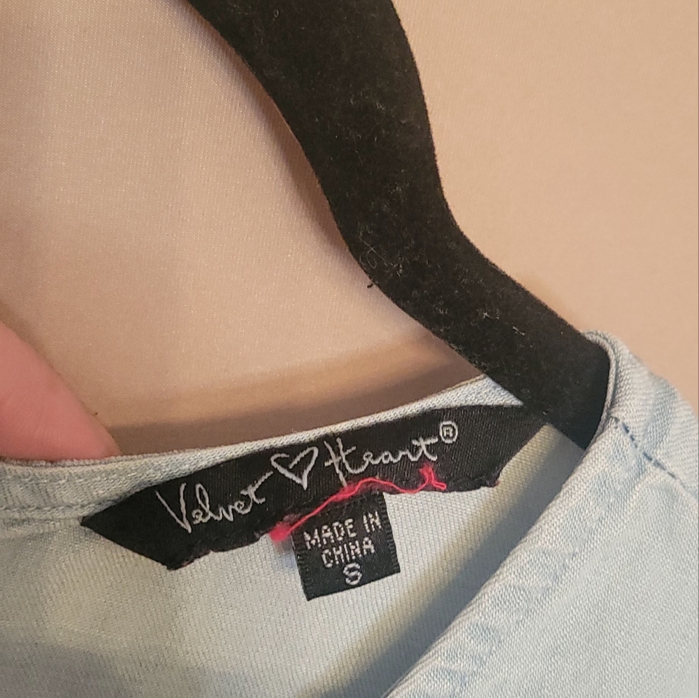Velvet Heart Small Top 100% Tencel - Picture 2 of 4